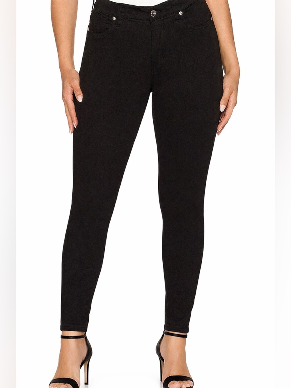 Good American Jeans Good Legs Black Women’s High-Rise Skinny MSRP $129 NWT 00